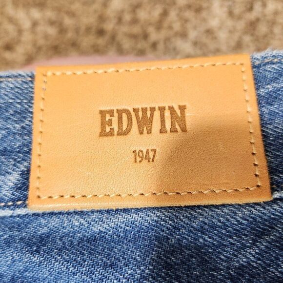 Edwin Anderson Ankle 90's Relaxed Jeans Size 29 NWT 26in Inseam - Picture 7 of 16